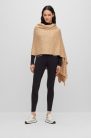 Boss Equestrian Monogram Sál, beige