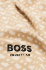 Boss Equestrian Monogram Sál, beige
