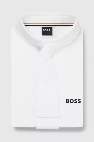 Boss Equestrian Classic Nyakkendő, fehér