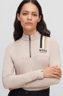 Boss Equestrian Lia Technikai Felső, beige