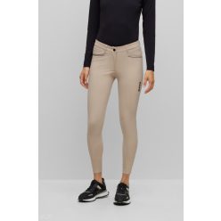  Boss Equestrian Heather Teliszilikonos Lovaglónadrág, beige