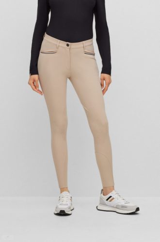 Boss Equestrian Hazel Térdszilikonos Lovaglónadrág, beige