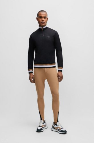 Boss Equestrian Ted Troyer Pulóver, fekete