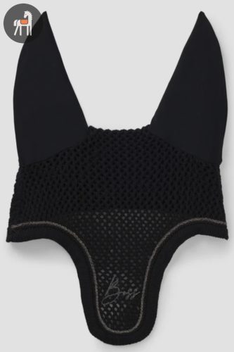 Boss Equestrian Glitter Fülvédő, fekete