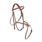 CWD Raised Figure 8  Kantár, Világosbarna