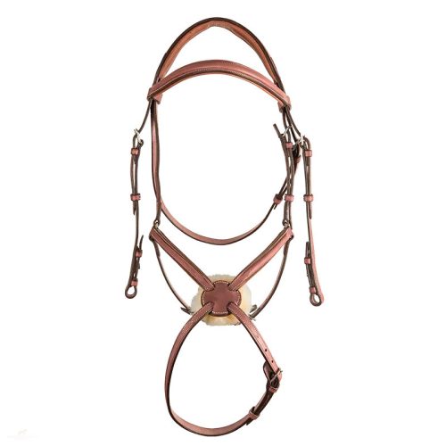 CWD Raised Figure 8  Kantár, Világosbarna