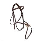 CWD Raised Figure 8  Kantár, Sötétbarna