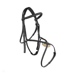 CWD Raised Figure 8 Hímzett  Kantár, Fekete