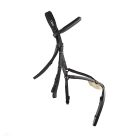 CWD Raised Figure 8 Hímzett  Kantár, Fekete