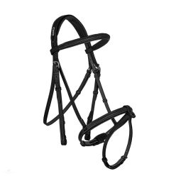 CWD Raised French Noseband Kantár, Fekete