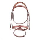 CWD Raised French Noseband Kantár, Világosbarna