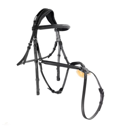 CWD Anatómiai Figure 8 Mademoiselle Hímzett Kantár, fekete