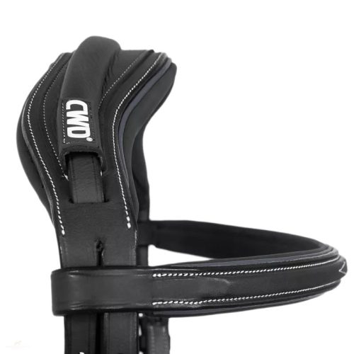 CWD Anatómiai Figure 8 Mademoiselle Hímzett Kantár, fekete