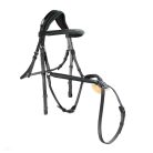 CWD Anatómiai Figure 8 Mademoiselle Hímzett Kantár, fekete-sötétzöld