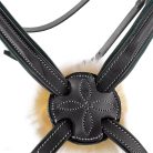 CWD Anatómiai Figure 8 Mademoiselle Hímzett Kantár, fekete-sötétzöld