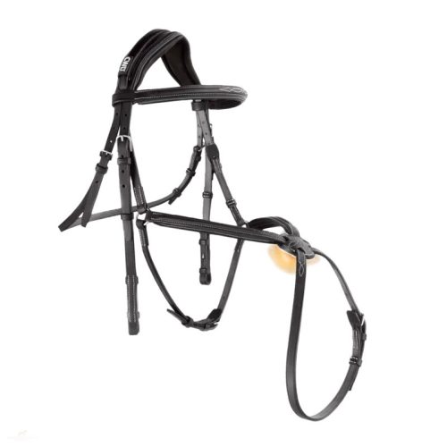 CWD Anatómiai Figure 8 Mademoiselle Hímzett Kantár, fekete-szürke