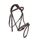 CWD Anatomic French Noseband Kantár, sötétbarna