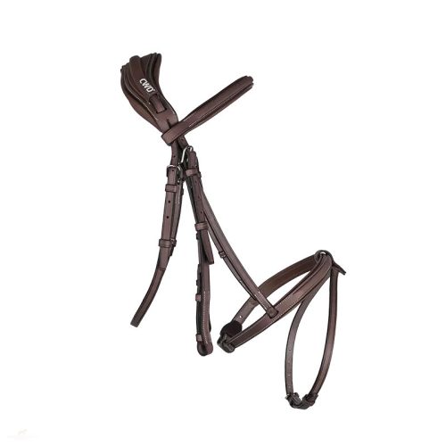 CWD Anatomic French Noseband Kantár, sötétbarna