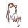 CWD Anatomic French Noseband Kantár, világosbarna