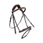 CWD Anatómiai Hímzett Mademoiselle Kantár, sötétbarna