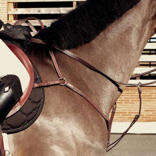 CWD Emelt Állítható Szügyelős Martingál, világosbarna