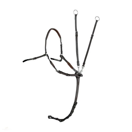 CWD Mademoiselle Martingál, sötétbarna-ezüst