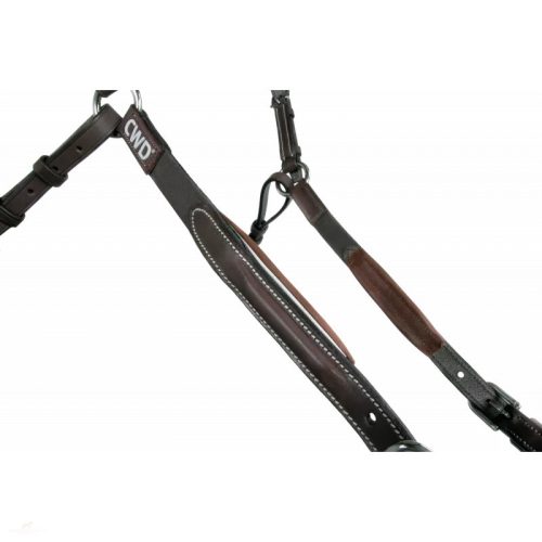 CWD Mademoiselle Martingál, sötétbarna-ezüst