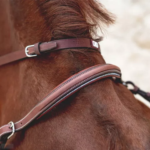 CWD Mademoiselle Martingál, sötétbarna-ivory