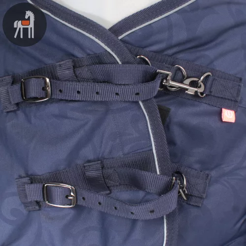 Imperial Riding IRH Super-Dry Karámtakaró magasított nyakkal, királykék
