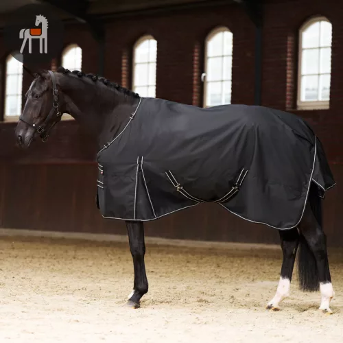 Imperial Riding Basic Karámtakaró Nyakrésszel, fekete