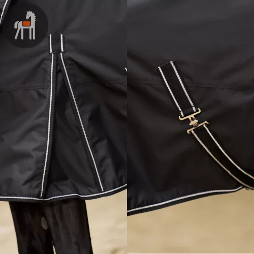 Imperial Riding Basic Karámtakaró Nyakrésszel, fekete