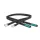 CWD Mademoiselle Nylon Lined Kengyelszíj, fekete-emerald