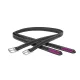 CWD Mademoiselle Nylon Lined Kengyelszíj, fekete-lila