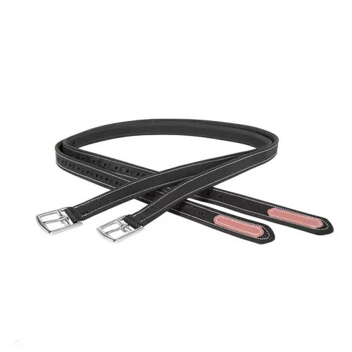 CWD Mademoiselle Nylon Lined Kengyelszíj, fekete-pink