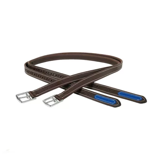 CWD Mademoiselle Nylon Lined Kengyelszíj, sötétbarna-kék