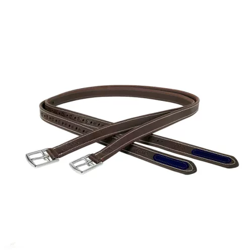 CWD Mademoiselle Nylon Lined Kengyelszíj, sötétbarna-sötétkék