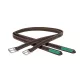 CWD Mademoiselle Nylon Lined Kengyelszíj, sötétbarna-emerald