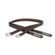 CWD Mademoiselle Nylon Lined Kengyelszíj, sötétbarna-ezüst