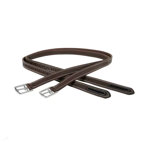CWD Mademoiselle Nylon Lined Kengyelszíj, sötétbarna-fekete