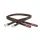 CWD Mademoiselle Nylon Lined Kengyelszíj, sötétbarna-fuchsia