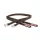 CWD Mademoiselle Nylon Lined Kengyelszíj, sötétbarna-pink