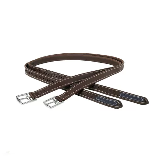 CWD Mademoiselle Nylon Lined Kengyelszíj, sötétbarna-szürke