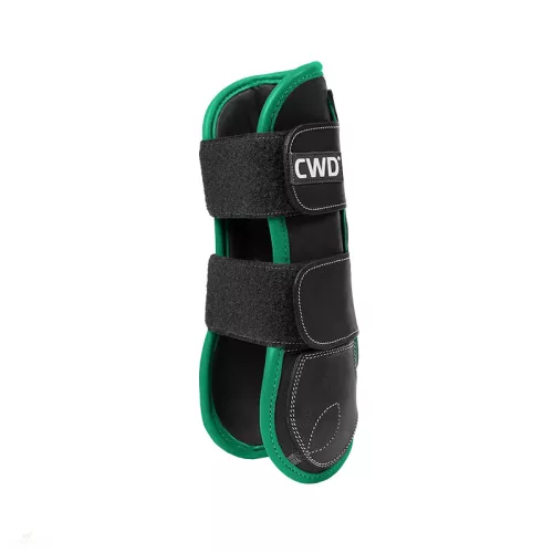 CWD Mademoiselle Tépőzáras Ínvédő, fekete-emerald