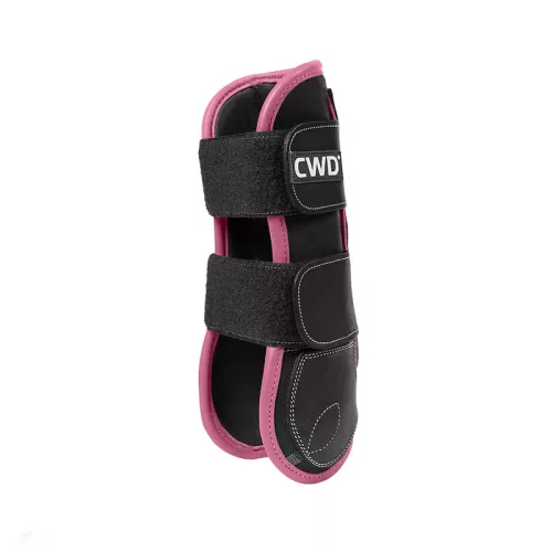 CWD Mademoiselle Tépőzáras Ínvédő, fekete-fuhsia