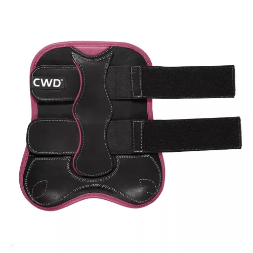 CWD Mademoiselle Tépőzáras Ínvédő, fekete-fuhsia