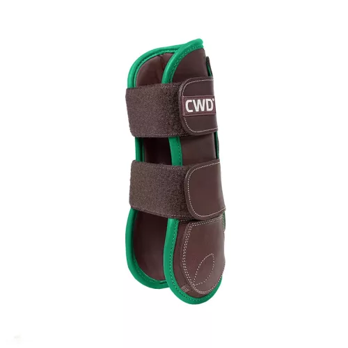 CWD Mademoiselle Tépőzáras Ínvédő, sötétbarna-emerald