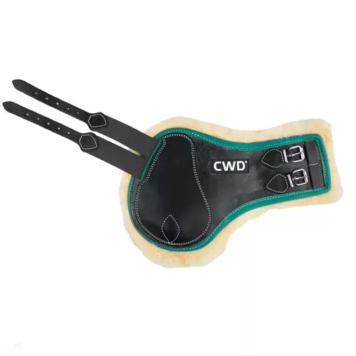 CWD Mademoiselle Bárányszőrmés Bokavédő, fekete-emerald
