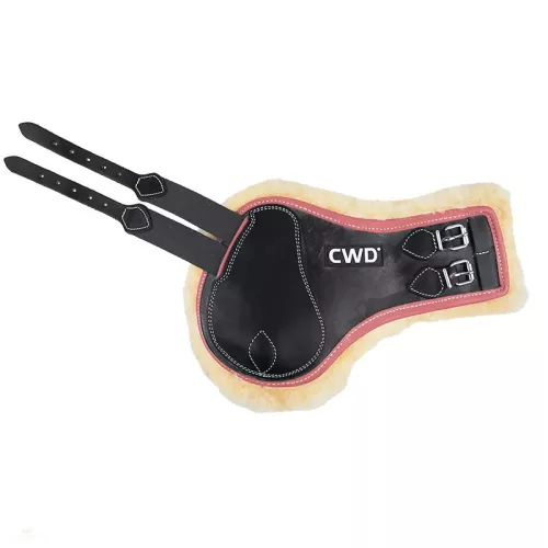 CWD Mademoiselle Bárányszőrmés Bokavédő, fekete-pink