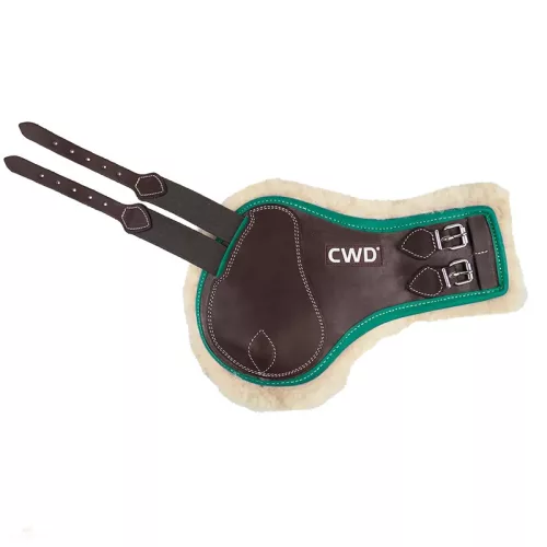CWD Mademoiselle Bárányszőrmés Bokavédő, sötétbarna-emerald