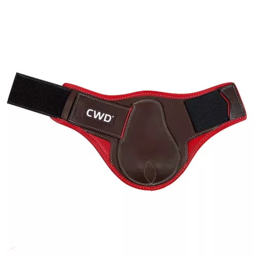 CWD Mademoiselle Young Bokavédő Calfskin, sötétbarna-piros